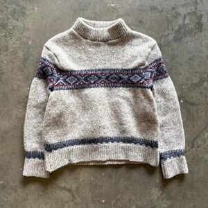 Vintage Lobo Pendleton 100% Wool Sweater